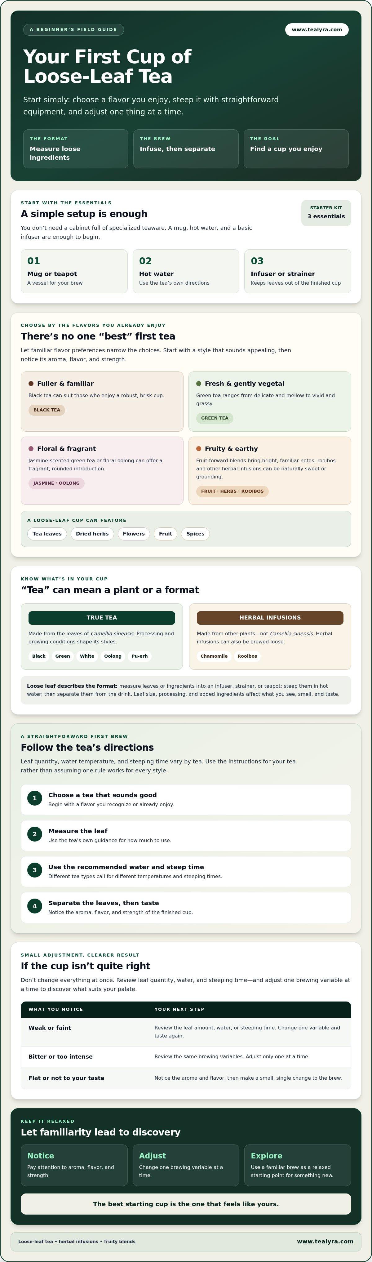 Loose leaf tea for beginners
