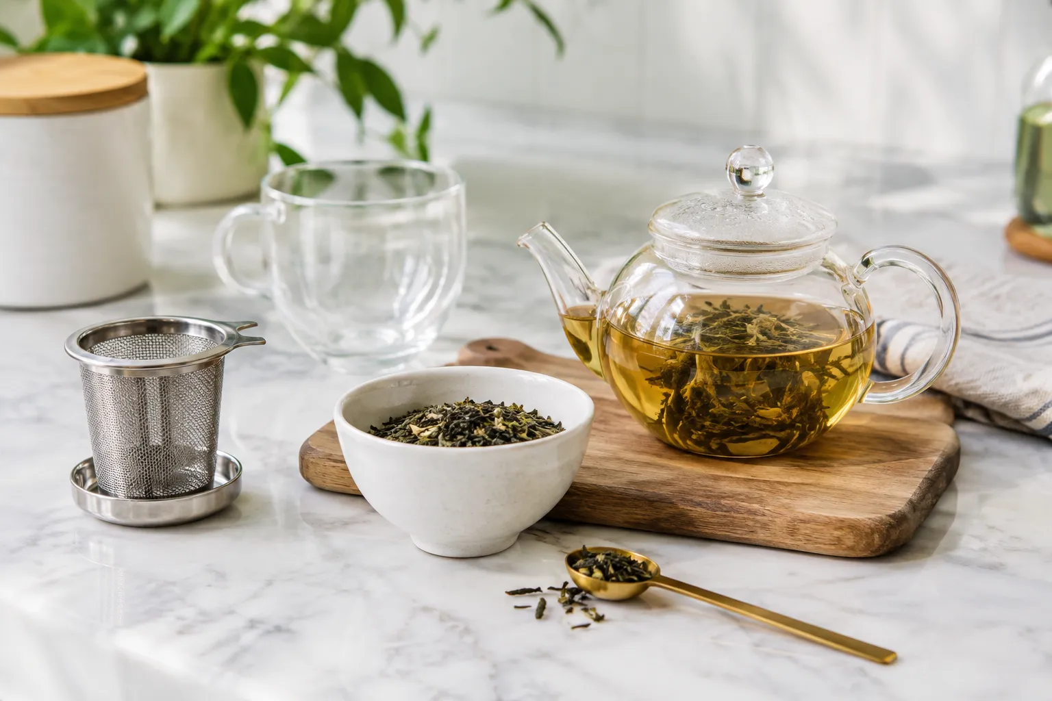 What you need to brew loose leaf tea at home
