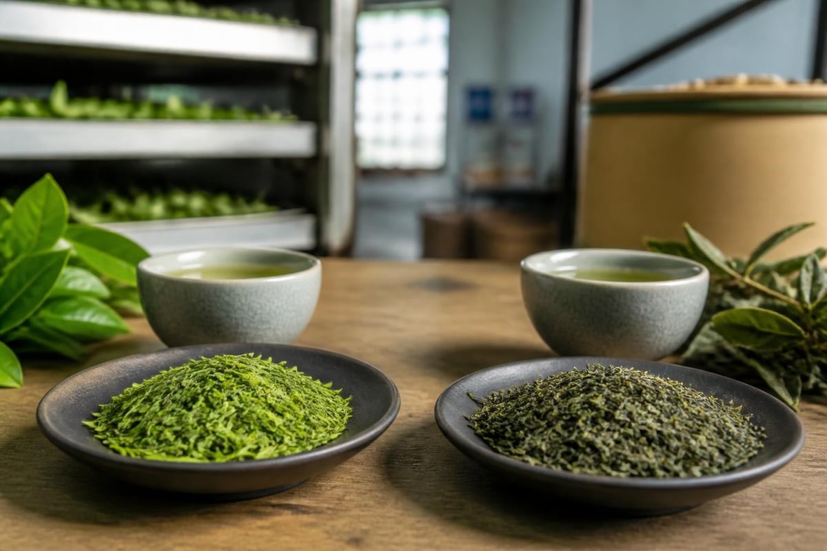 Green tea catechin preservation
